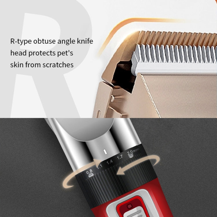 Puppy Shaver Pet Electric Razor Cat Hair Clipper Set, Color: Standard