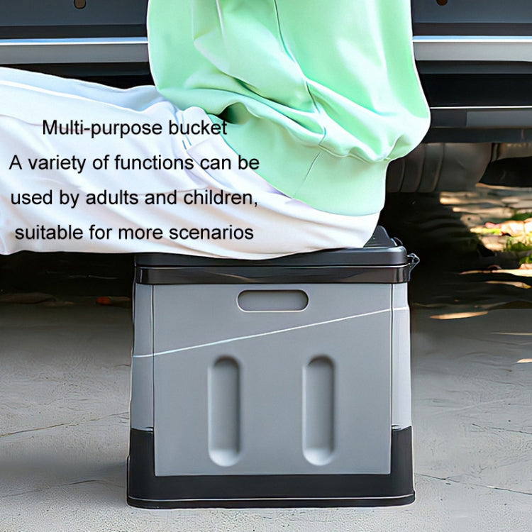 Lisslune | Auto Folding Portable Toilet Outdoor Emergency Mobile Toilet (Army Green)