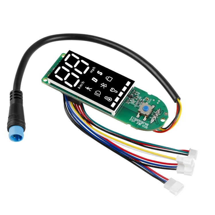 Lisslune | For Xiaomi Electric Scooter Pro/Pro 2/1S Four-Wire Dual Brake Bluetooth Board Set, Specification: With Switch Panel