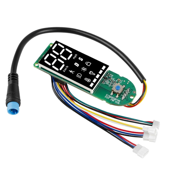 Lisslune | For Xiaomi Electric Scooter Pro/Pro 2/1S Four-Wire Dual Brake Bluetooth Board Set, Specification: With Switch Panel