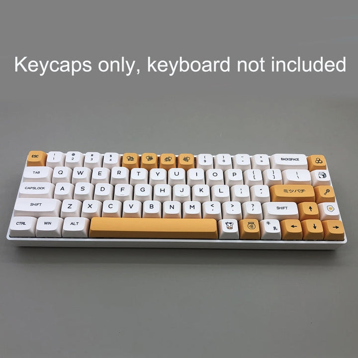 Lisslune | Matcha 124 Keys Sublimation Mechanical Keyboard PBT Keycaps