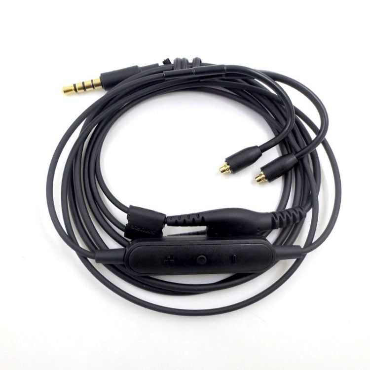 Lisslune | For Shure SE215+ MMCX Interface Audio Headphone Cable with Wire Control and Call Function