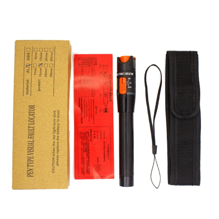 Lisslune | 50MW Fiber Red Light Test Pen Red Light Sources Through Optical Pen Optical Fiber Detection