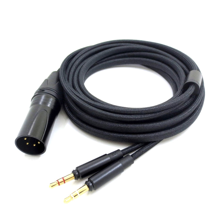 Lisslune | For Beyer T1(2nd / 3rd Generation) T5 / Amiro Balanced Headphone Cable 4 Core XLR Head