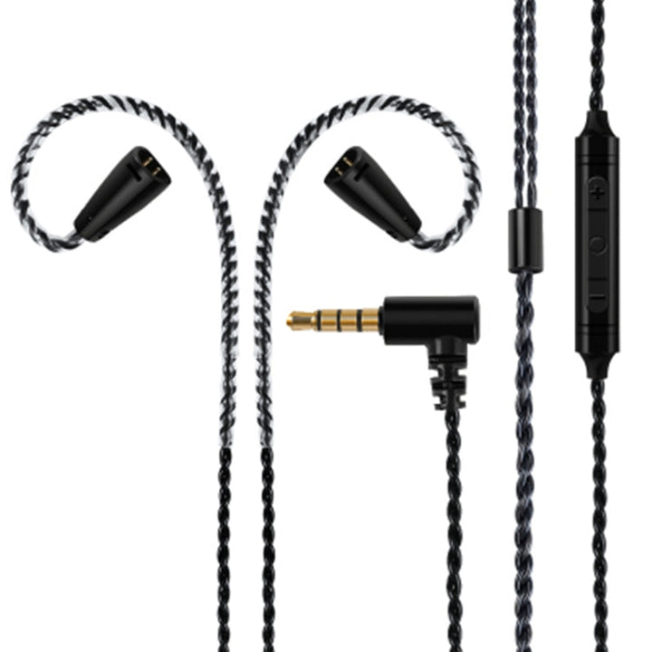 Lisslune | For IE Interface headphone cable with microphone upgrade cable