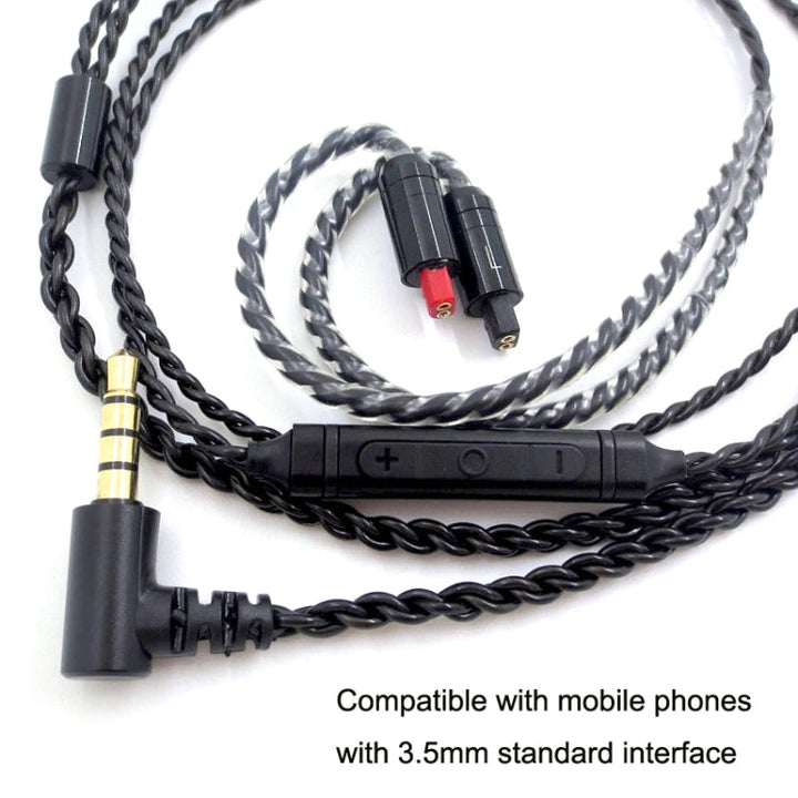 Lisslune | For 0.78mm 2pin headphone cable with microphone upgrade cable