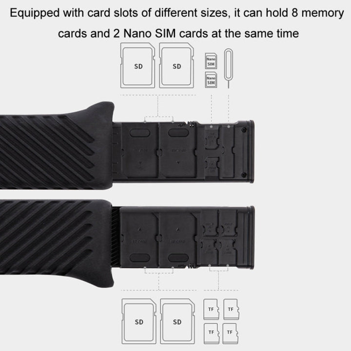 Lisslune | PGYTECH Flash Card Box SD/TF Memory Card Storage Drone Accessories (P-GM-163)
