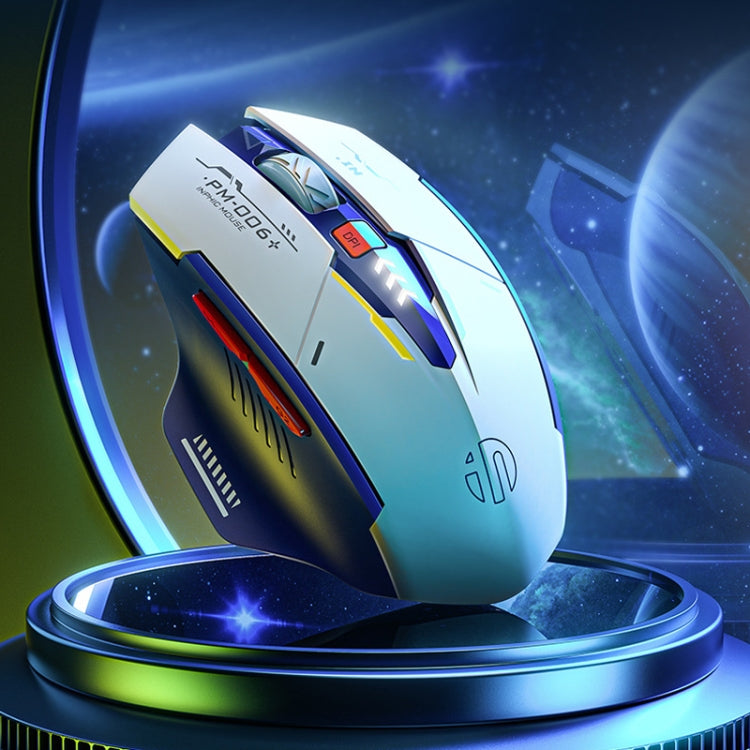Lisslune | Inphic F9 Mecha Wireless Mouse Charge Office Game Mouse (Single Model 2.4G)