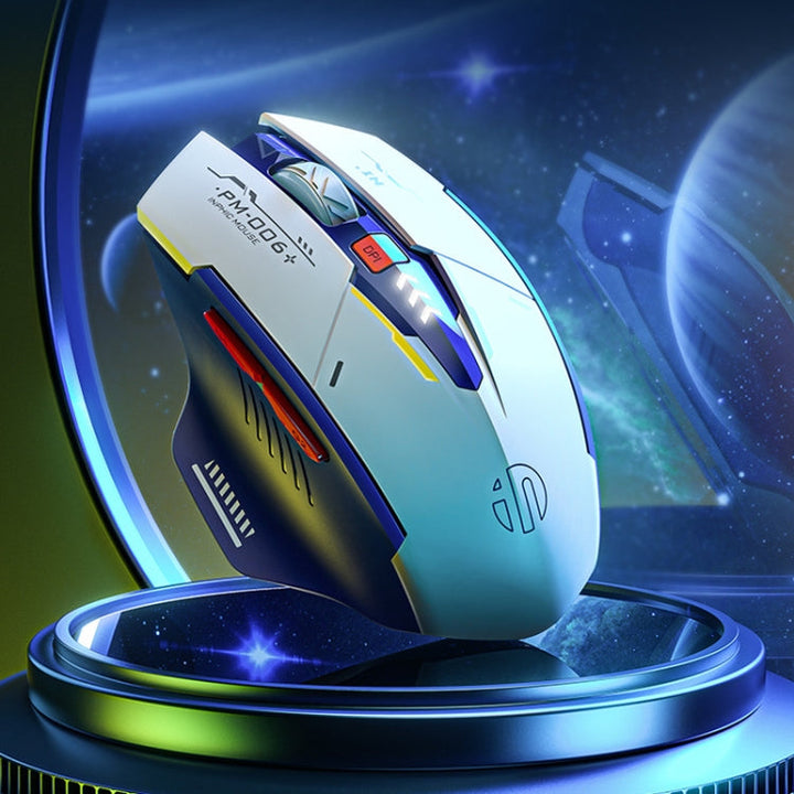 Lisslune | Inphic F9 Mecha Wireless Mouse Charge Office Game Mouse (Single Model 2.4G)