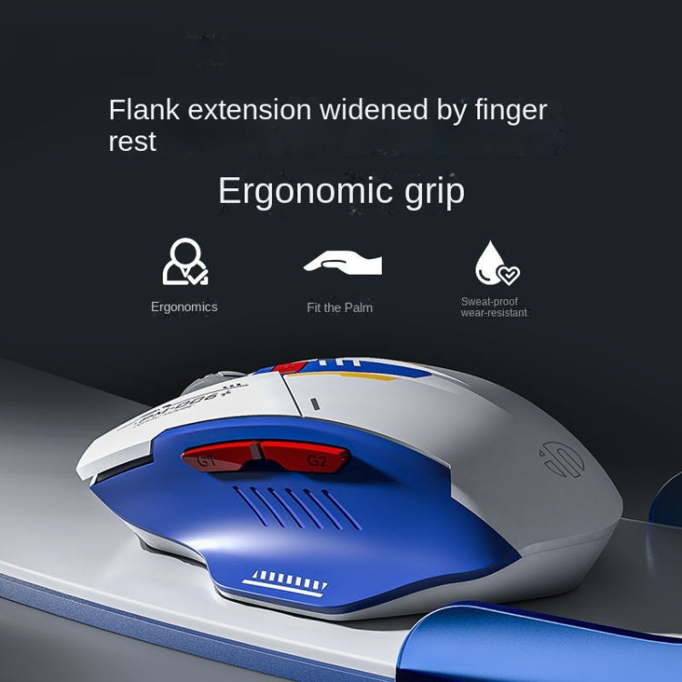 Lisslune | Inphic F9 Mecha Wireless Mouse Charge Office Game Mouse (Single Model 2.4G)