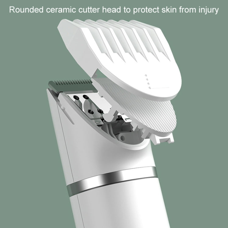 Pet Clippers Cat Dog Paw Hair Clippers Electric Fader, Color: 3 in 1 White