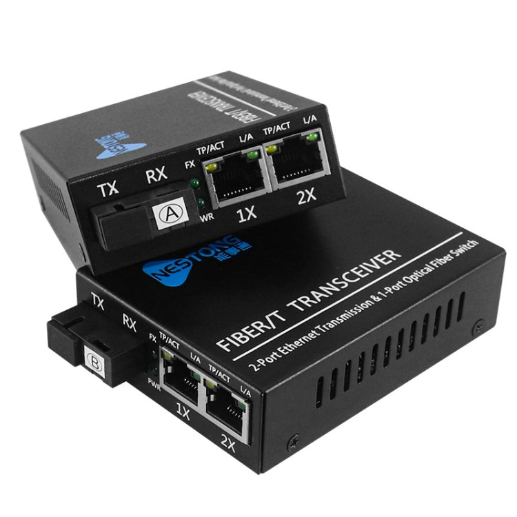 Lisslune | NESTONG Gigabit Single-mode fiber optic transceiver POE photoelectric converter, CN plug
