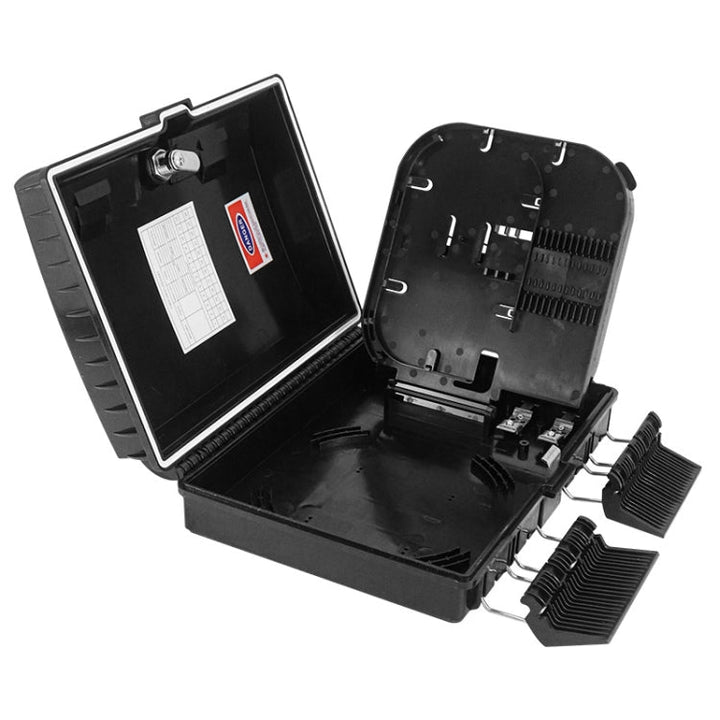 Lisslune | FTTH distribution box with 16 PLC splitter Can Hold Up To 16 subscriber drop cables