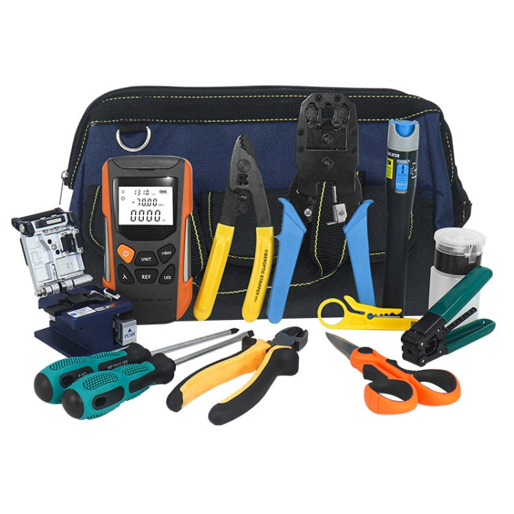 Lisslune | YH-G13 13-in-1 Fiber Optic Network Tool Set Includes Optical Power Meter Pliers Cutter