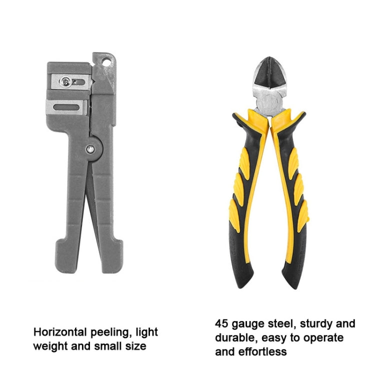 Lisslune | YH-G11 11-in-1 Fiber Optic Tool Set TK-S3 Cable Knife and Stripping Tool Set