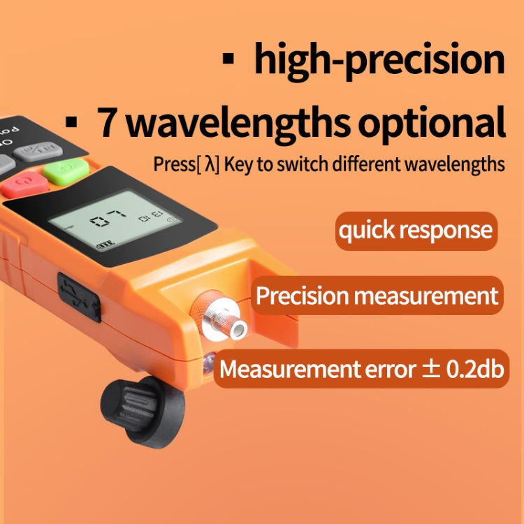 Lisslune | 2-in-1 10-30mW fiber optic red light pen + optical power meter (-70+6dBm) set