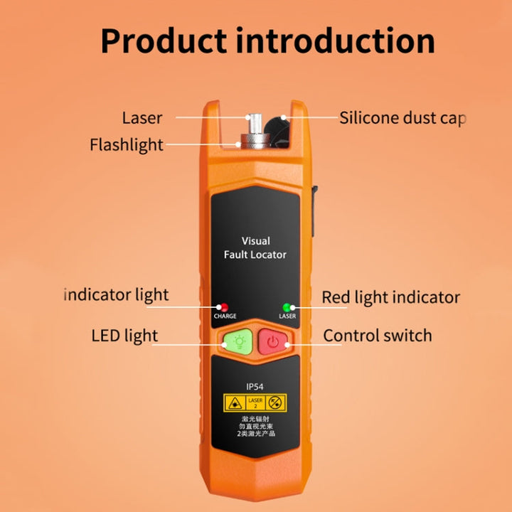 Lisslune | 2-in-1 10-30mW fiber optic red light pen + optical power meter (-70+6dBm) set