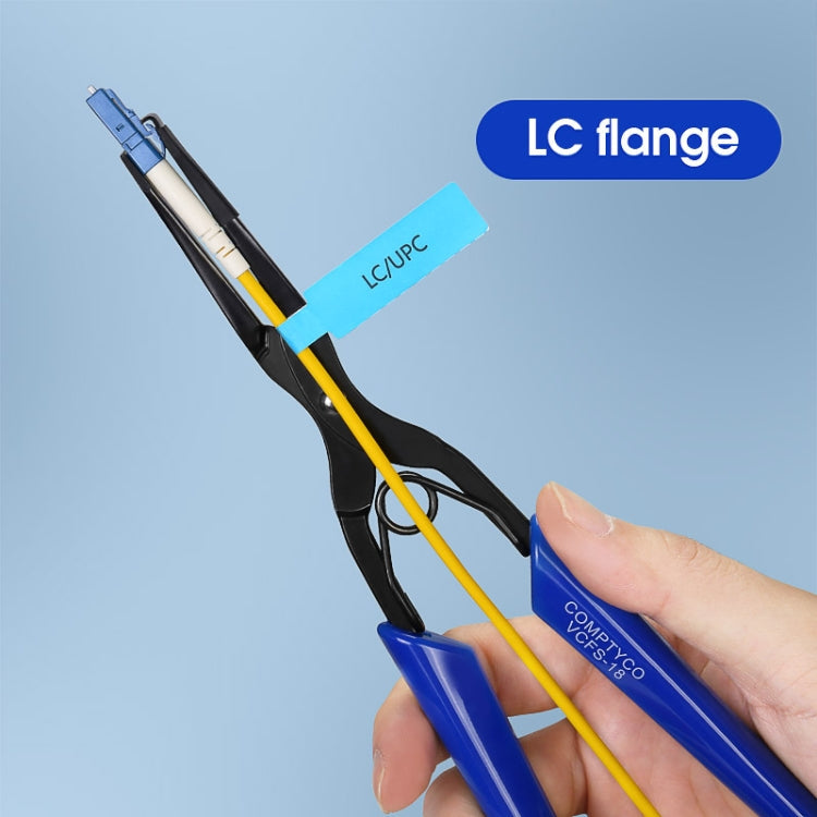 Lisslune | COMPTYCO VCFS-18 SC/LC Fiber Optic Plug and Clamp Pulling Tools Flange Long Nozzle Snap Closure
