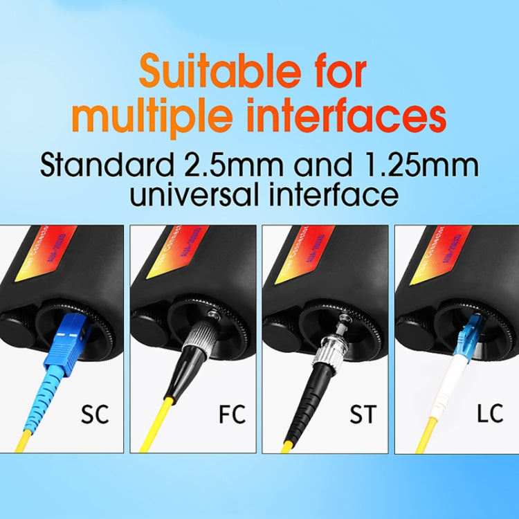 Lisslune | Comptyco AUA-400X 400-fold portable fiber optic microscope for FC/SC/ST/LC connector