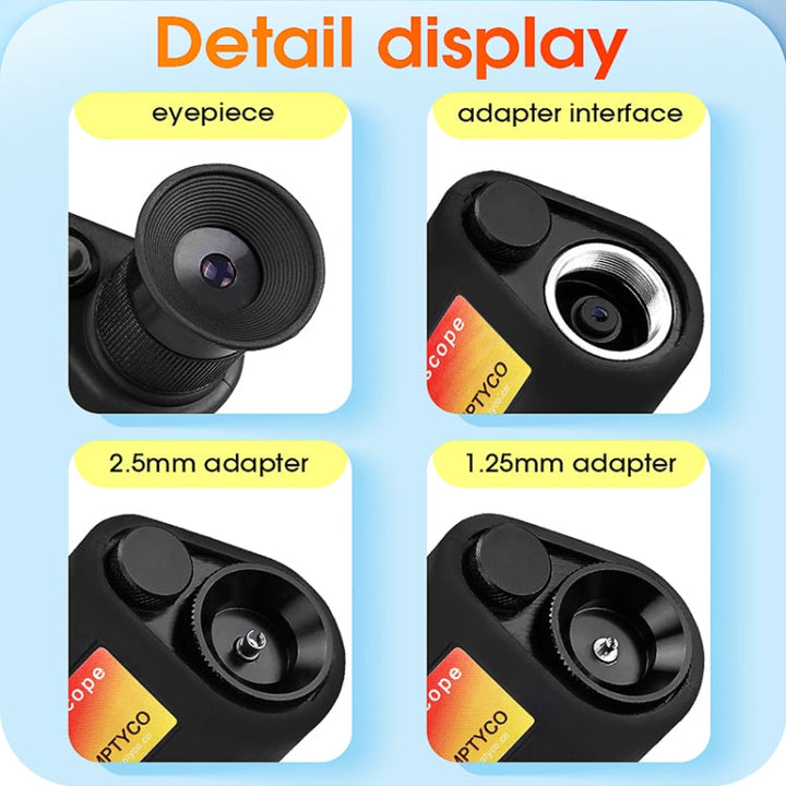 Lisslune | Comptyco AUA-400X 400-fold portable fiber optic microscope for FC/SC/ST/LC connector