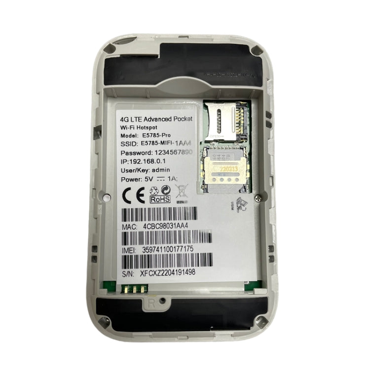 Lisslune | E5785-PRO Eurasian Edition 4G Mobile WIFI Pocket Hotspot LCD SIM Card Router