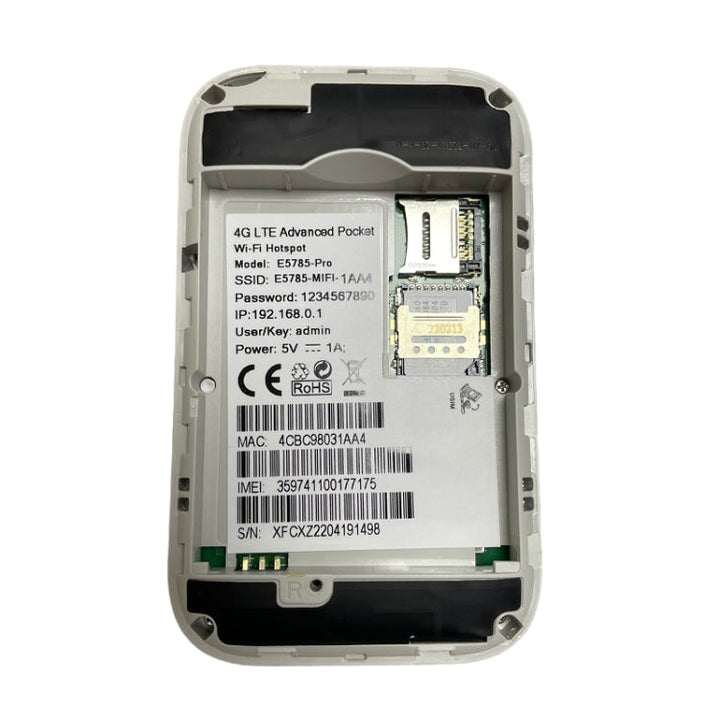 Lisslune | E5785-PRO Eurasian Edition 4G Mobile WIFI Pocket Hotspot LCD SIM Card Router