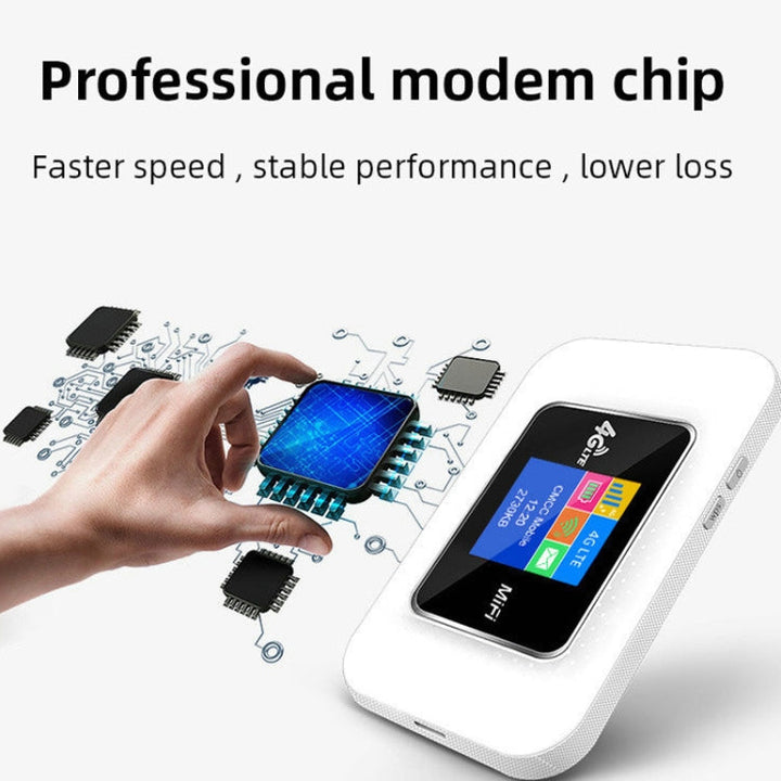 Lisslune | E5785-PRO Eurasian Edition 4G Mobile WIFI Pocket Hotspot LCD SIM Card Router