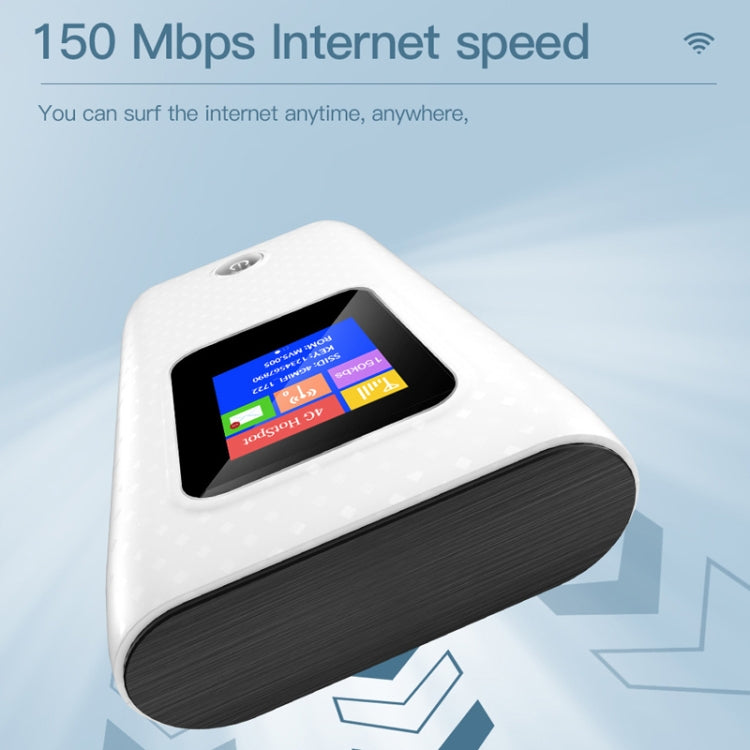 Lisslune | MF905C EU 4G LTE WIFI Router Portable 6000mAh Charging Treasure Wireless Hotspot 150Mbps Pocket Mobile Modem