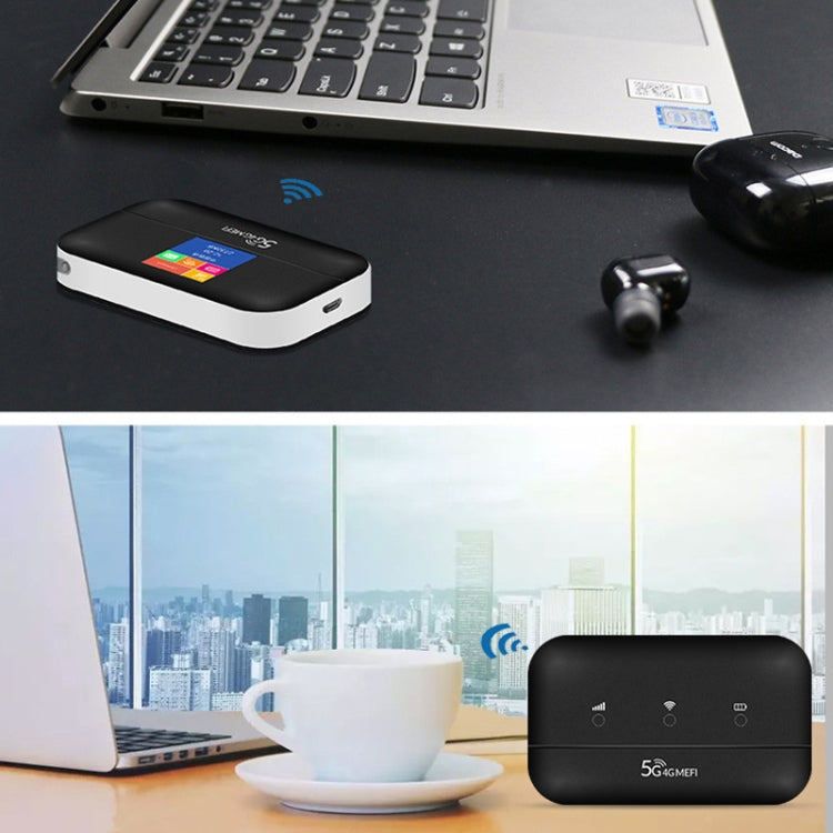 Lisslune | LT600 LCD Display 4G LTE Router Portable Car Terminal Mobile WIFI Card SIM Router