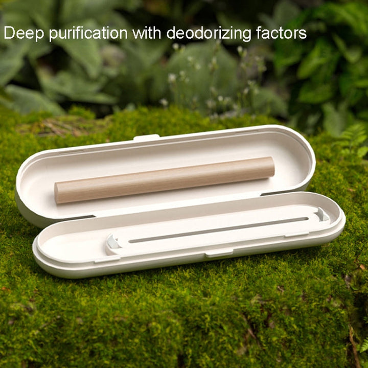 Pet Deodorizing Aroma Odorless Solid Diffuser Box With 1 Diffuser Stick (Green)