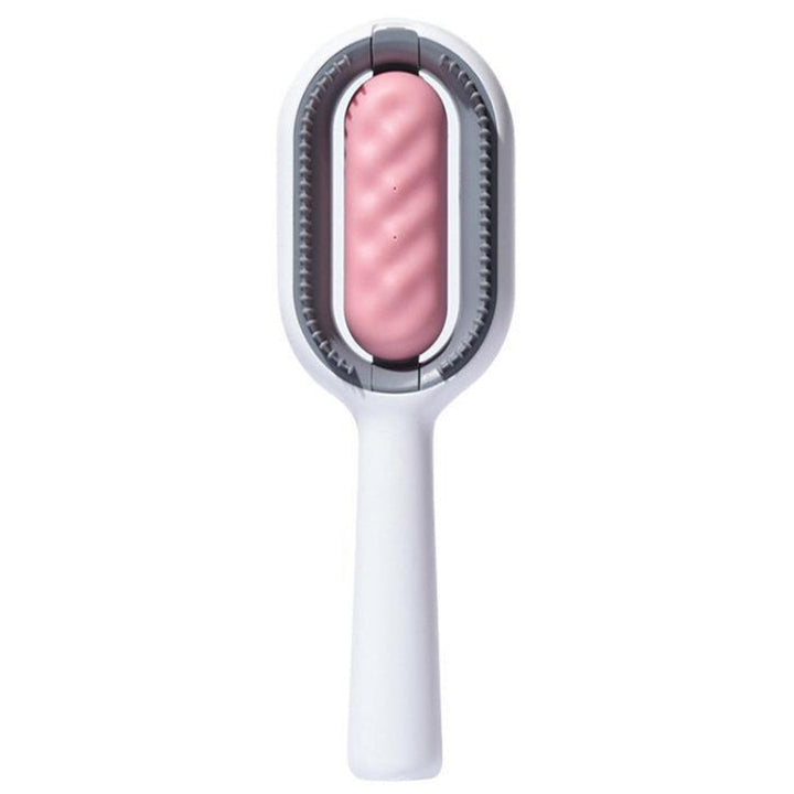 Pet Cats with Water Tank Hair Removal Brush Cleaning Brush, Style: Long Hair (Pink)