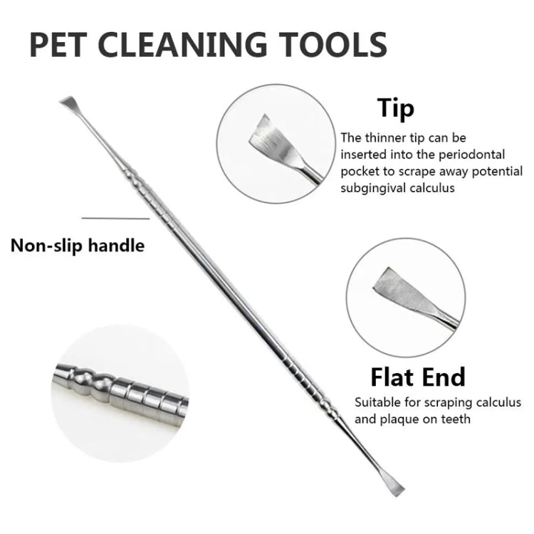 Dog descaling top scratcher tool for dental cleaning for pets
