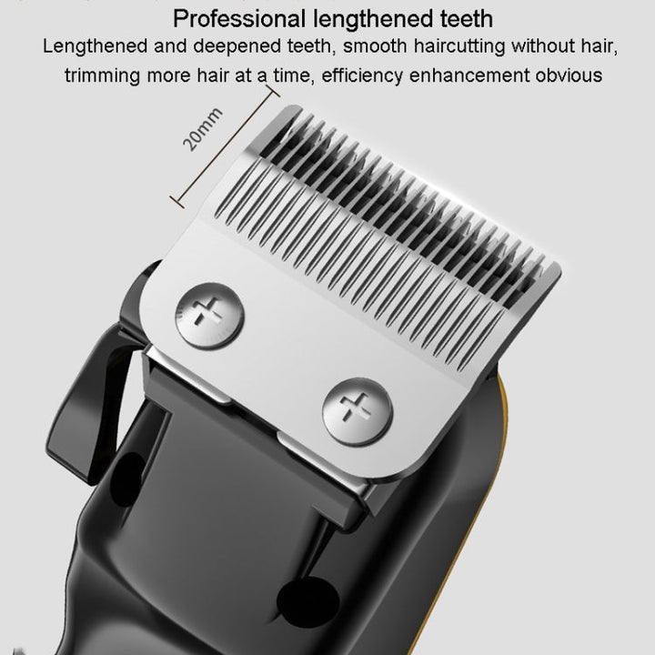 Razor Hair Clipper Pet Electric Slider Grooming Tool (Ceramic White)