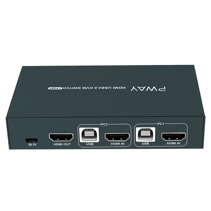 Lisslune | PWAY PW-S7201H 2 In 1 Out HDMI KVM Switch 4K HD Video Screen Cutter