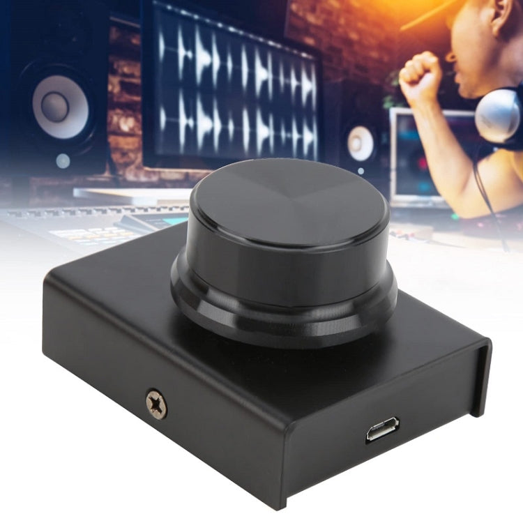 Lisslune | PC Computer peripherals mini switch wired volume control (Black)