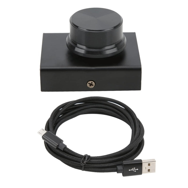 Lisslune | PC Computer peripherals mini switch wired volume control (Black)