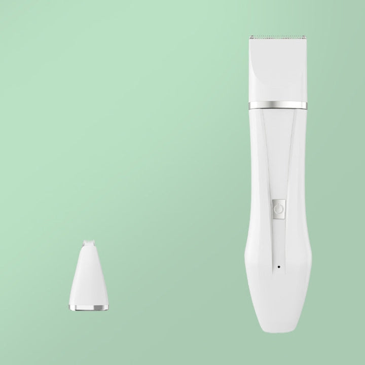 Multifunctional pet electric shaver for cat and dog fur, color: 2-in-1 white