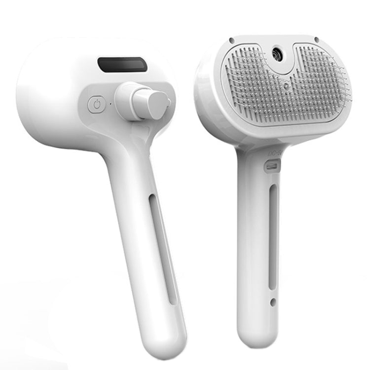 RK56 USB Charging Spray Pet Care Comb Cat and Dog Hair Removal Tool Pet Products (White)