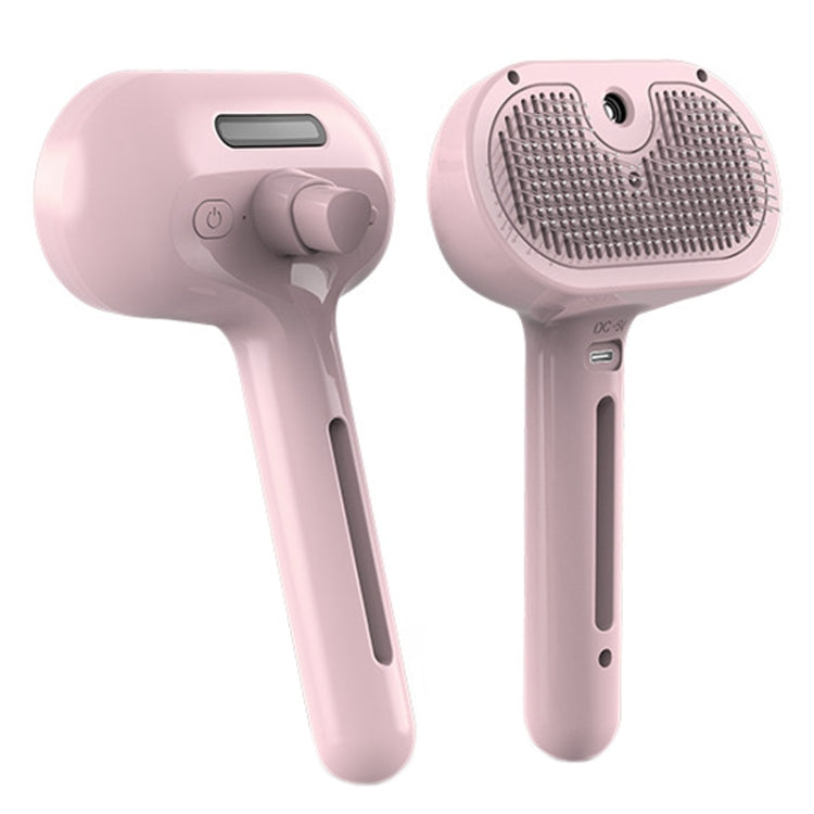 RK56 USB Charging Spray Pet Care Comb Cat and Dog Hair Removal Tool Pet Products (Pink)