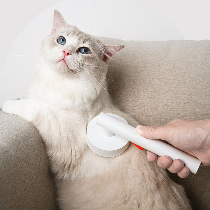Pets Knotting and Thinning Needle Comb Cats and Dogs De-shedding Comb (White)