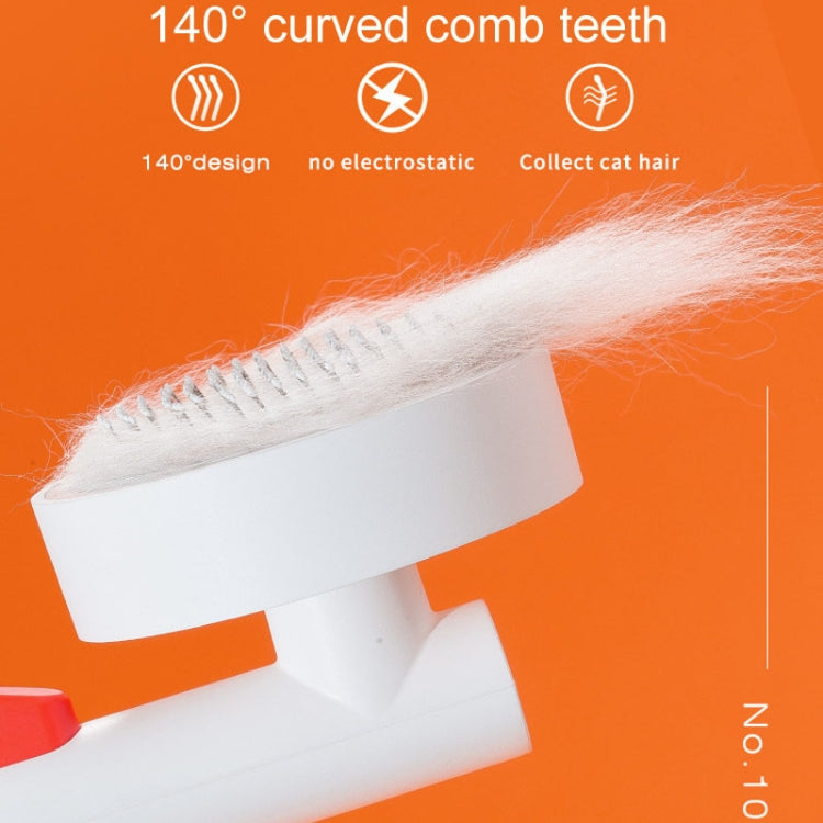 Pets Knot and Thinning Needle Comb Cats and Dogs De-shedding Comb (Pink)