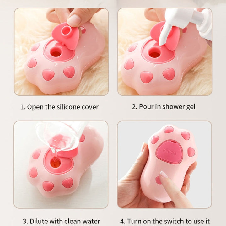 Rechargeable Pet No-Scrub Comb Electric Spray Hair Removal Massage Comb For Dogs And Cats (Cat Claws)