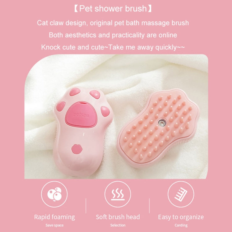Rechargeable Pet No-Scrub Comb Electric Spray Hair Removal Massage Comb For Dogs And Cats (Cat Claws)