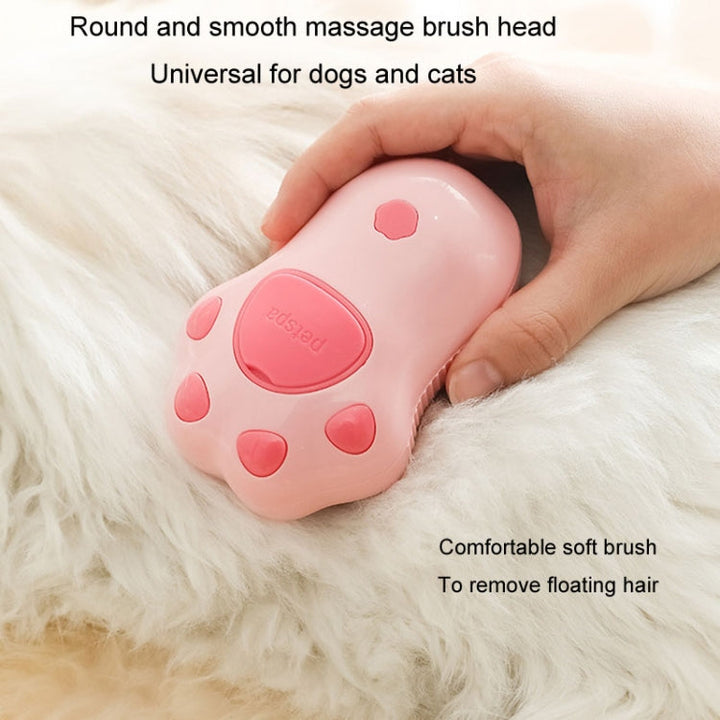 Rechargeable Pet No-Scrub Comb Electric Spray Hair Removal Massage Comb For Dogs And Cats (Cat Claws)