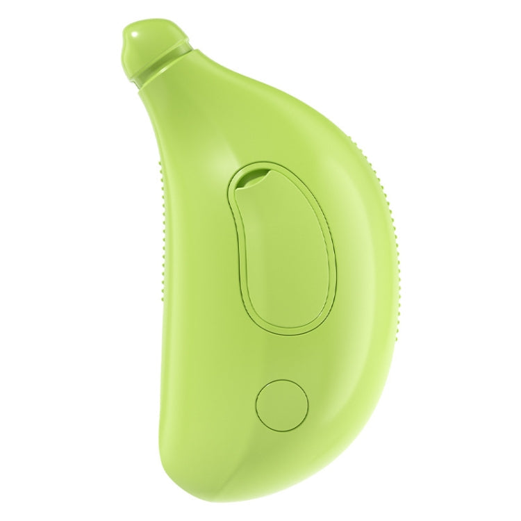 Banana Shape Pet Spray Massage Comb Electric Cleaning Brush Hair Removal Comb For Dogs And Cats (Green)
