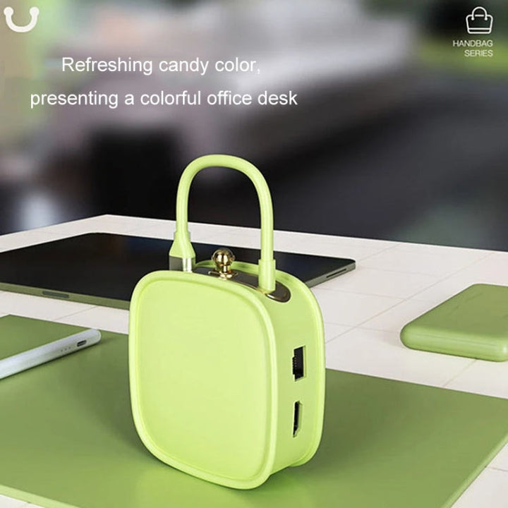 Lisslune | BS10H 10-in-1 Type-C Docking Station Multifunctional USB Hub 100Gb Ethernet Port (Green)