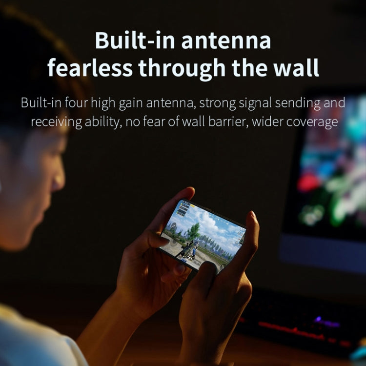 Lisslune | COMFAST CF-WR651AC AC1200 Mesh Wireless Router 2.4G&5G Wi-Fi Repeater Amplifier
