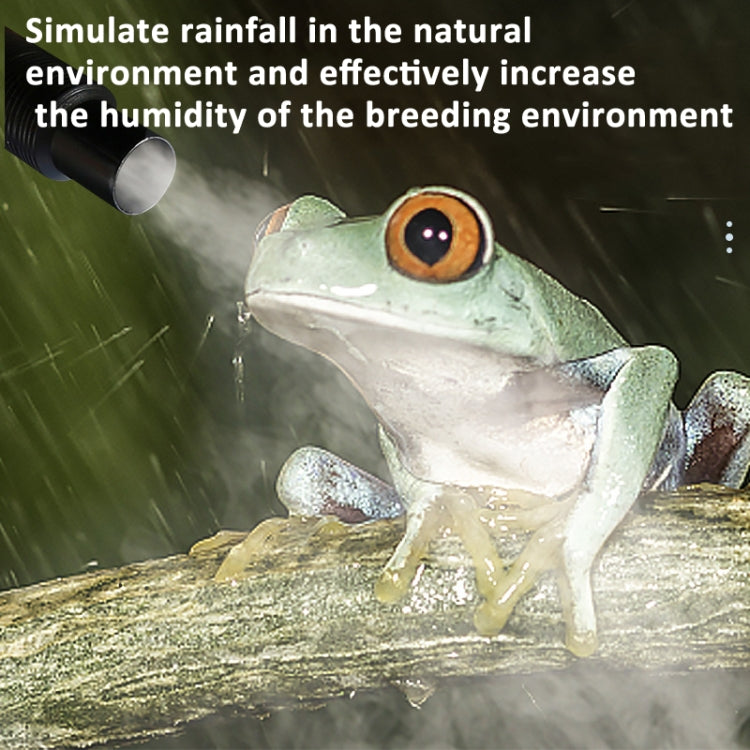 4L Reptile Humidifier Mist Generator Cold Mist Maker with Hose for Turtle Habitat UK Plug