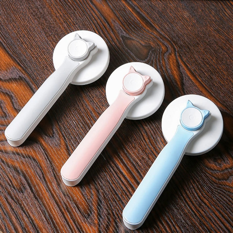 Pet self-cleaning de-shedding needle comb for cats grooming care hair removal comb (Pink)