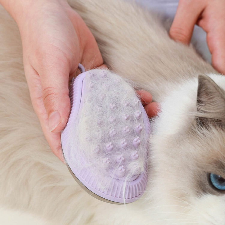 Dog cleaning supplies refillable shower gel type cat dog massage bath root, style: fine tip (blue)